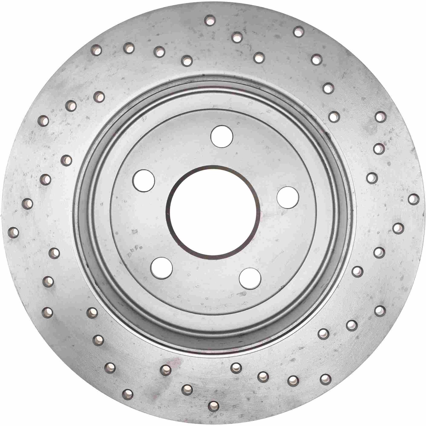 StopTech Sport Cryo Cross Drilled Brake Rotor; Rear Right