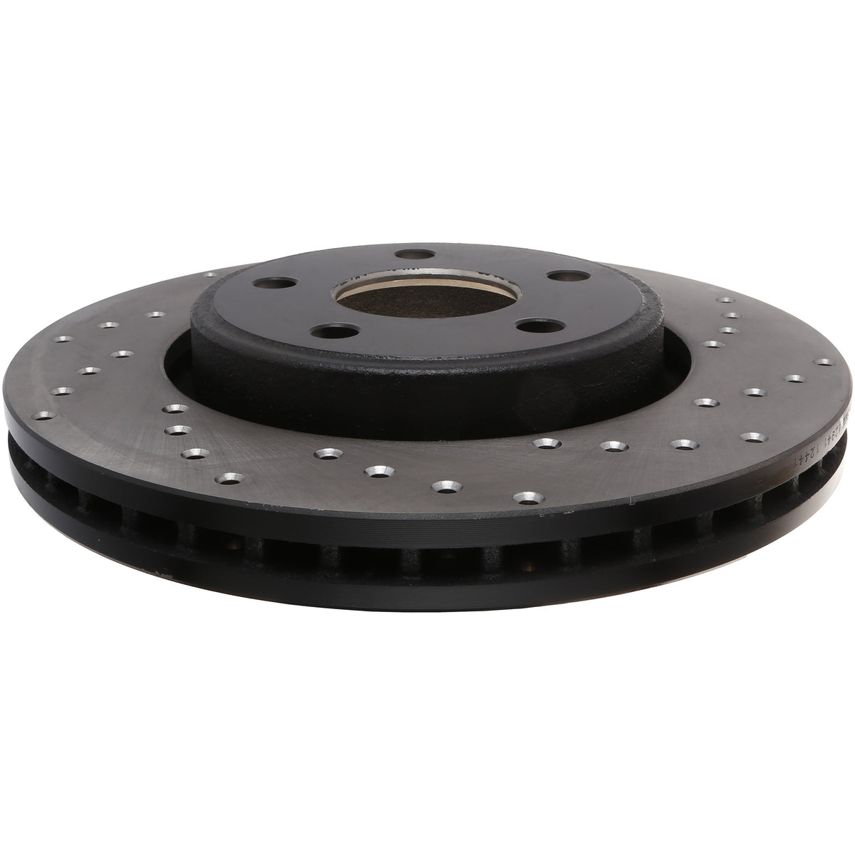StopTech Sport Cross Drilled Brake Rotor - Front Right 128.58006L