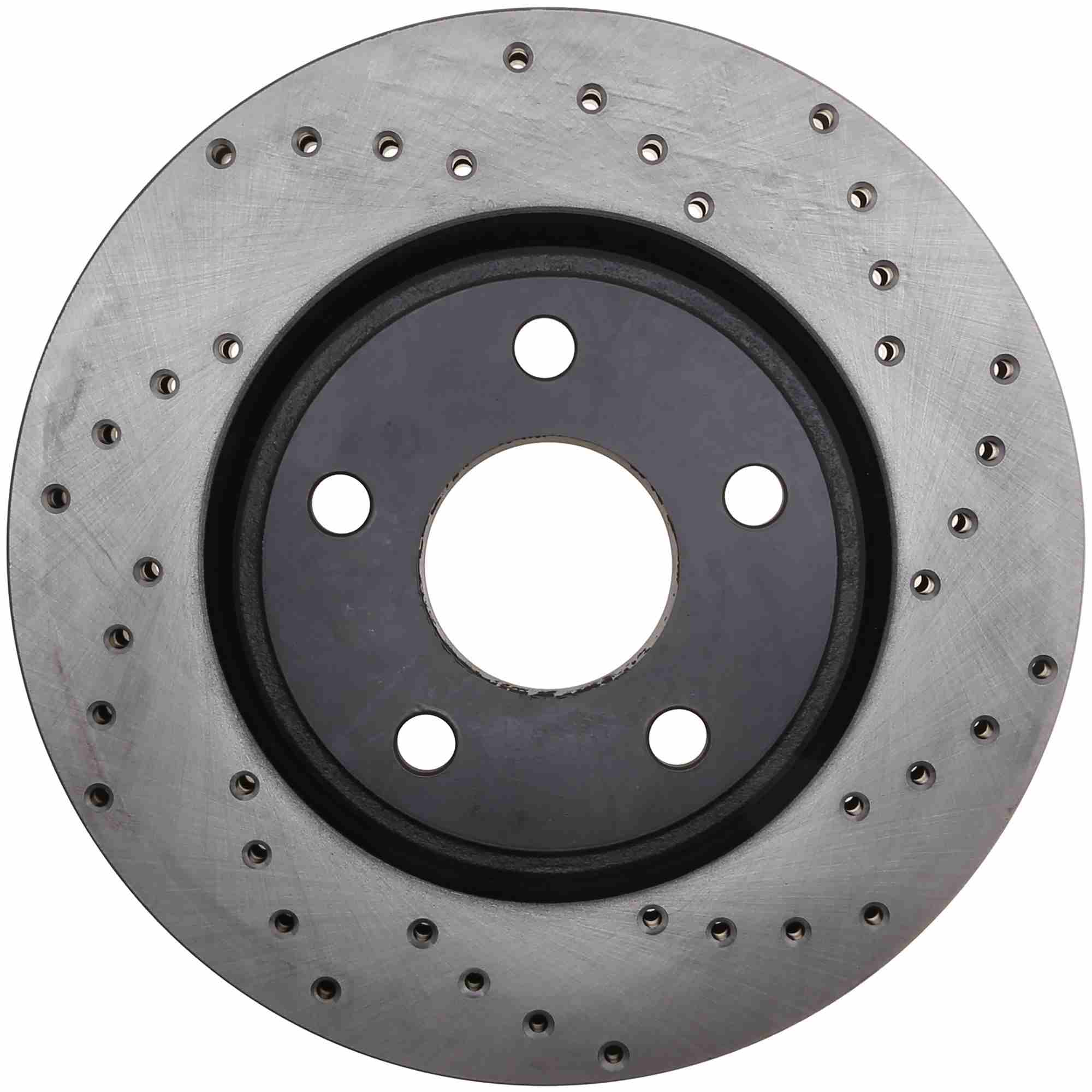 StopTech Sport Cross Drilled Brake Rotor - Front Right 128.58006L