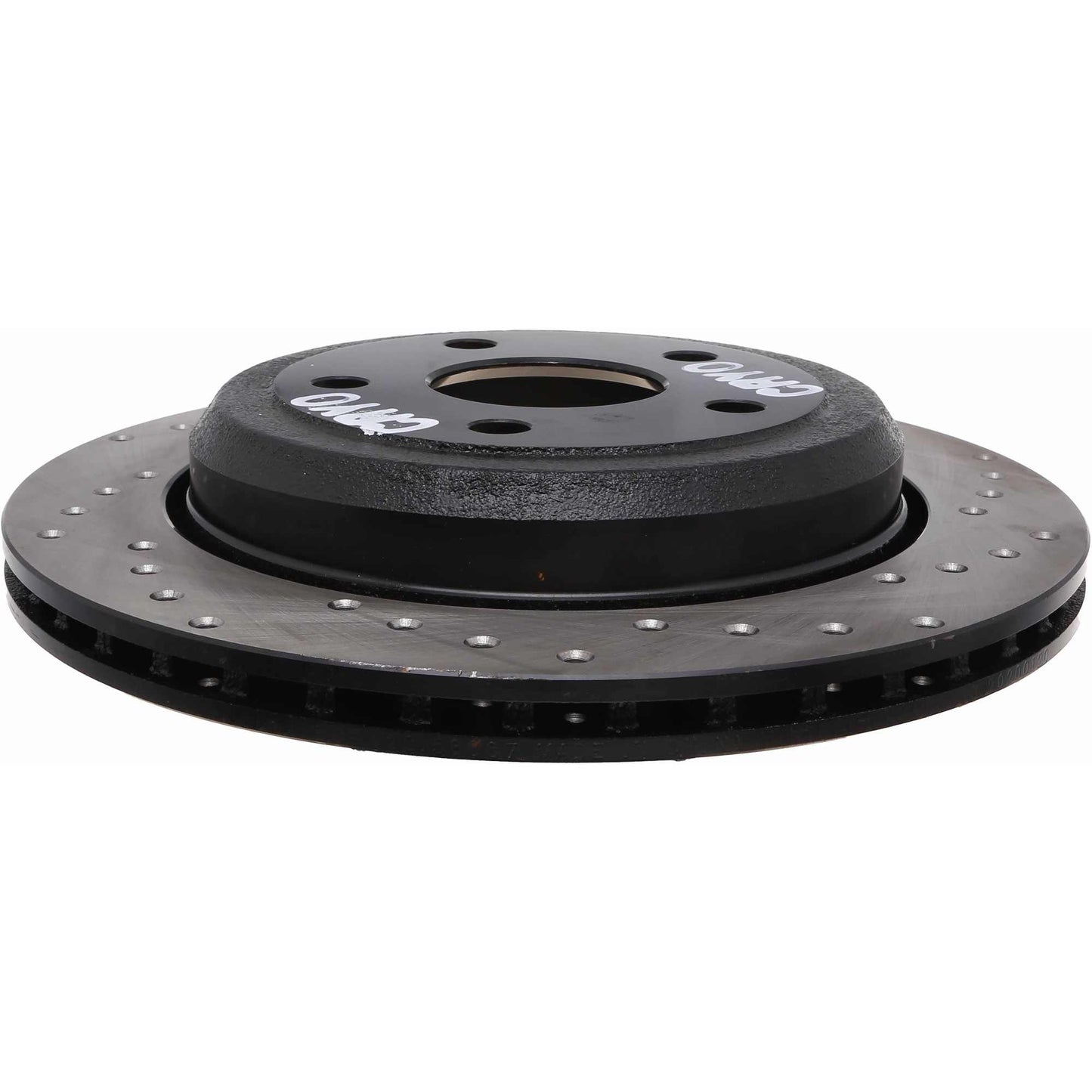 StopTech Sport Cryo Cross Drilled Brake Rotor; Rear Left