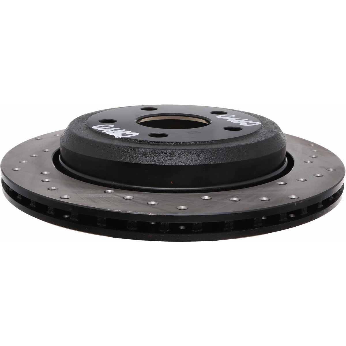StopTech Sport Cryo Cross Drilled Brake Rotor; Rear Left