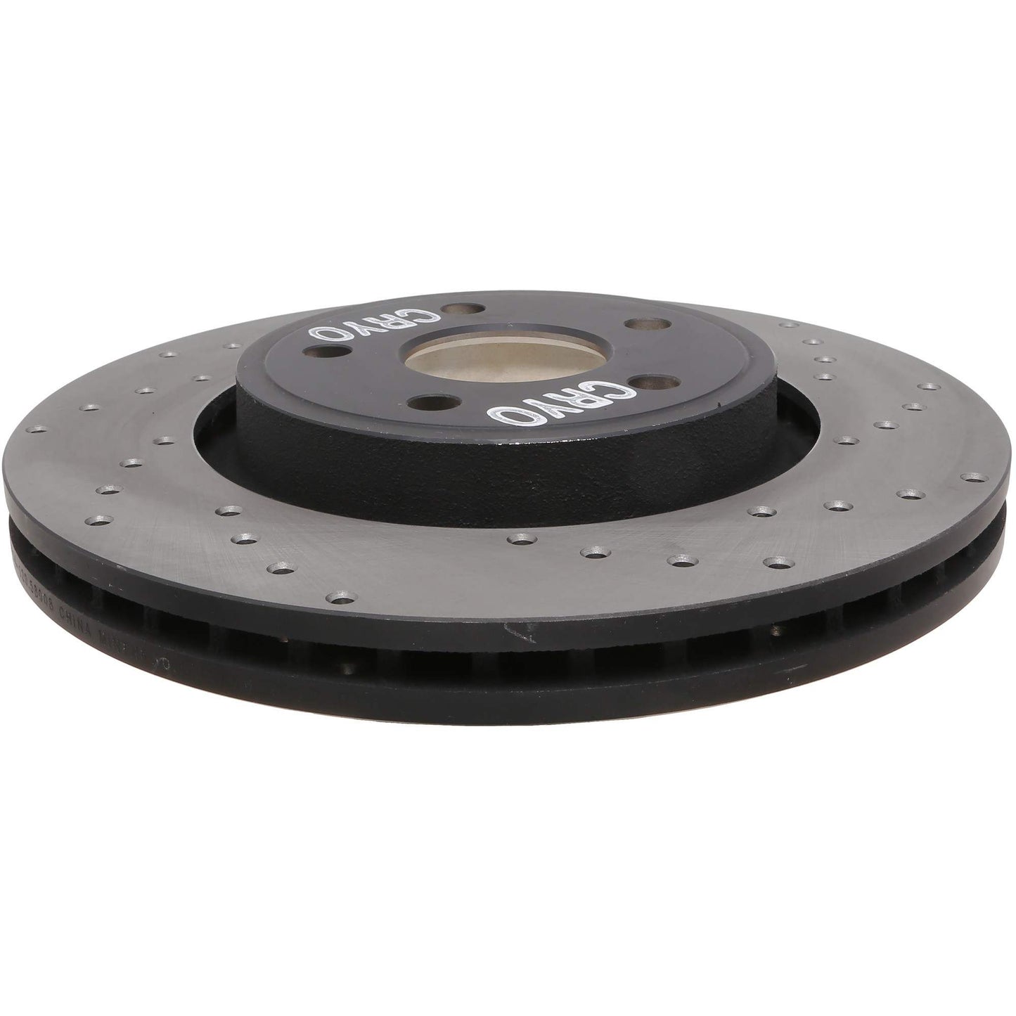 StopTech Sport Cryo Cross Drilled Brake Rotor; Front Left