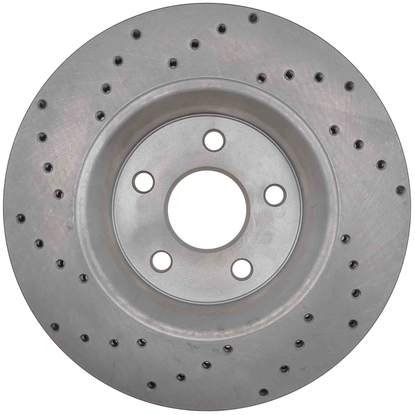 StopTech Sport Cryo Cross Drilled Brake Rotor; Front Left