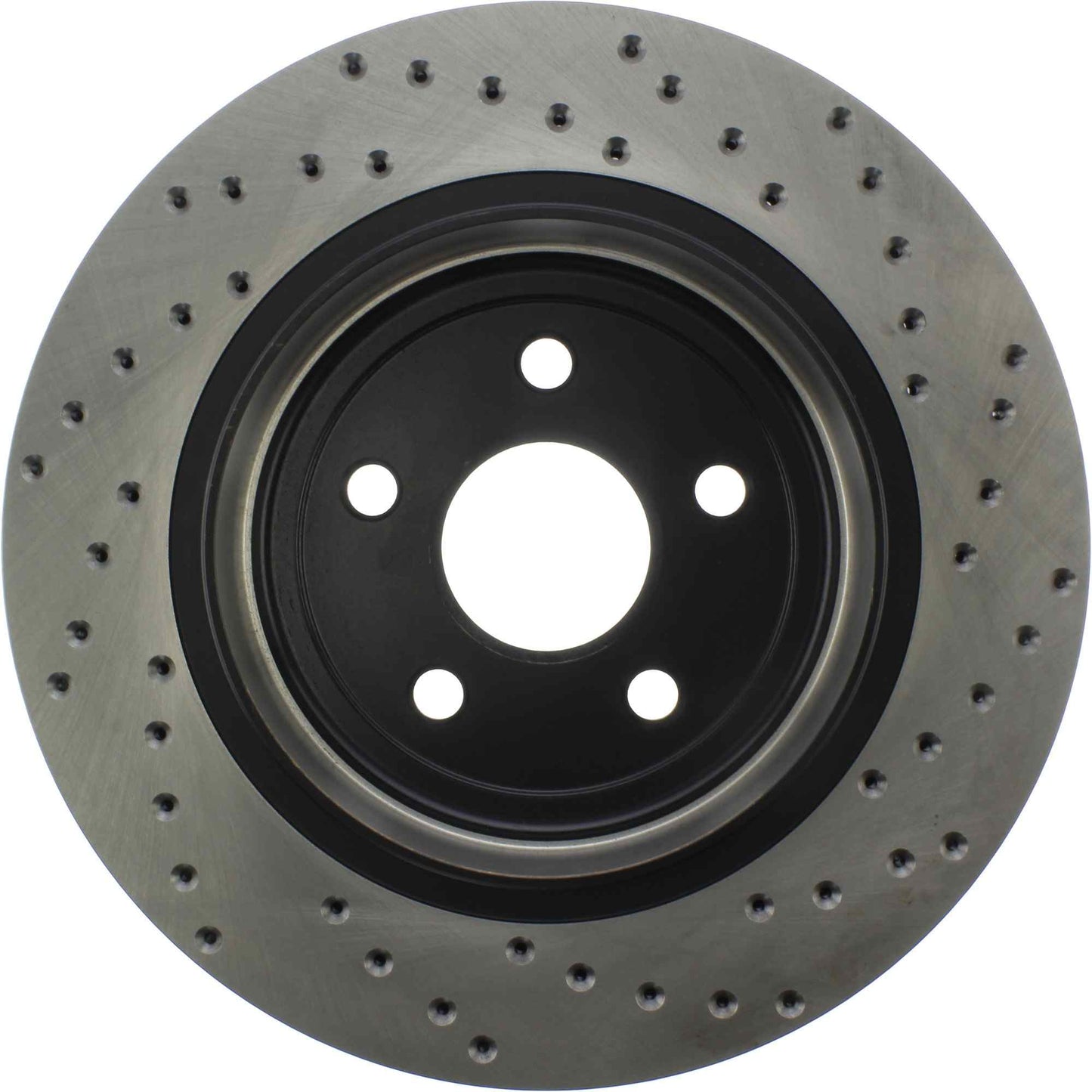 StopTech Sport Cross Drilled Brake Rotor; Rear Right
