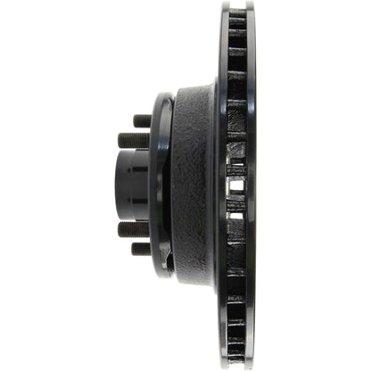 StopTech Sport Cross Drilled Brake Rotor; Front Left