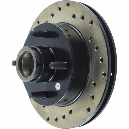 StopTech Drilled Sport Brake Rotor 128.61008R
