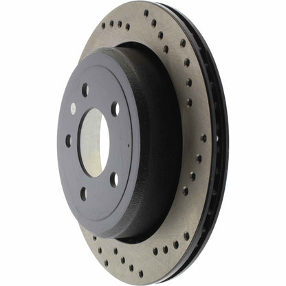 StopTech Drilled Sport Brake Rotor 128.61037L
