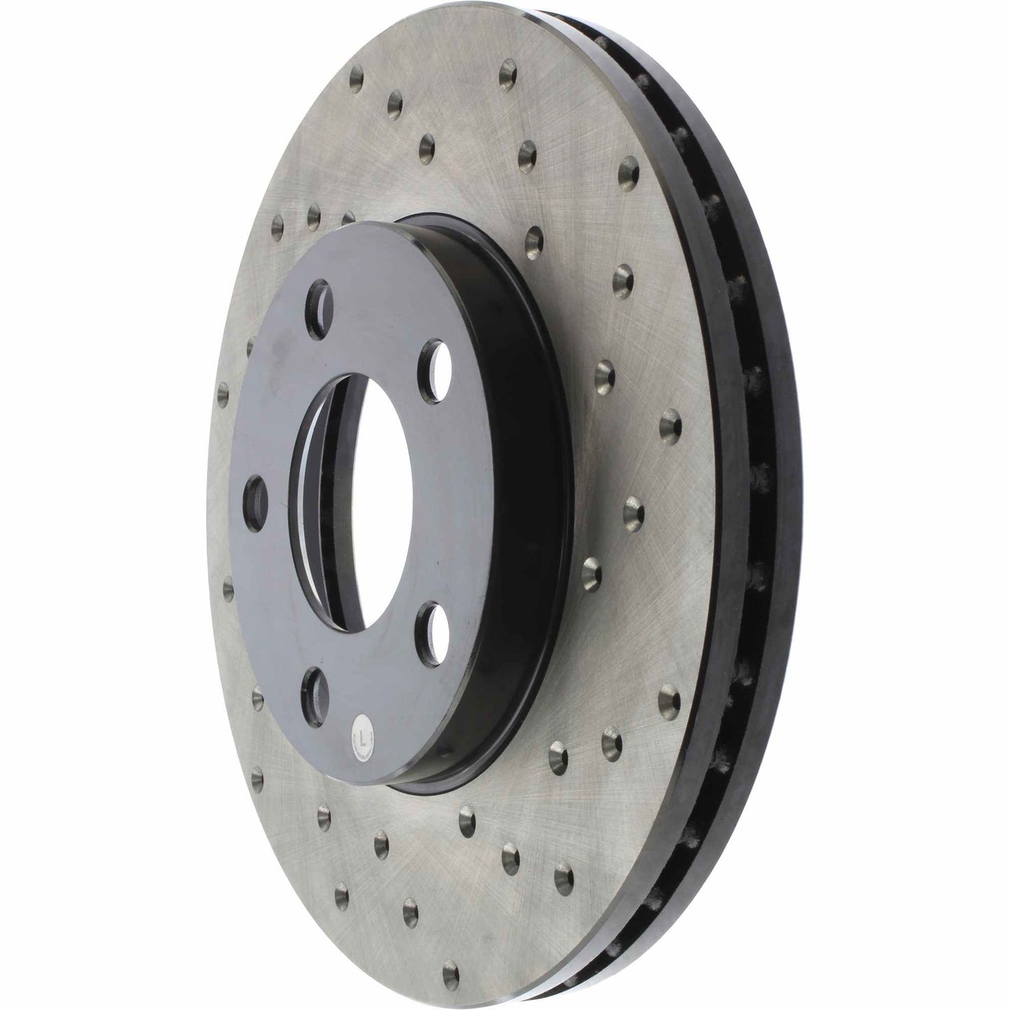 StopTech Sport Cryo Cross Drilled Brake Rotor; Front Left