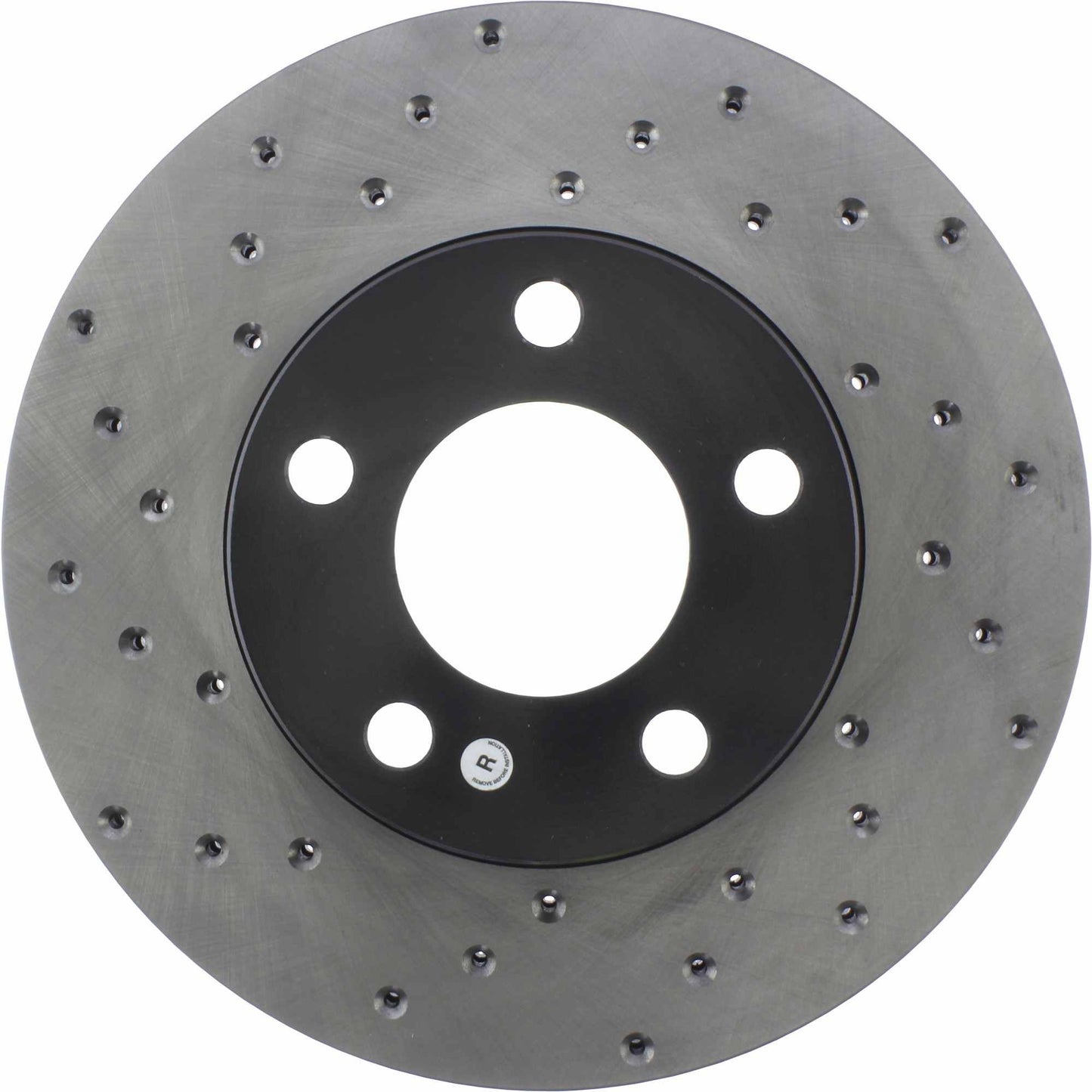 StopTech Sport Cryo Cross Drilled Brake Rotor; Front Right