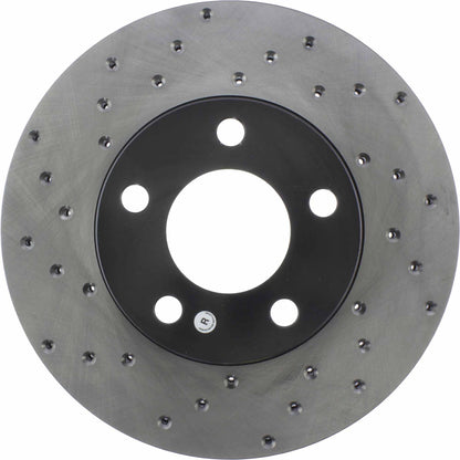 StopTech Sport Cryo Cross Drilled Brake Rotor; Front Right