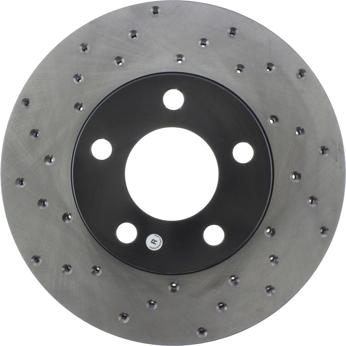 StopTech Sport Cryo Cross Drilled Brake Rotor; Front Right