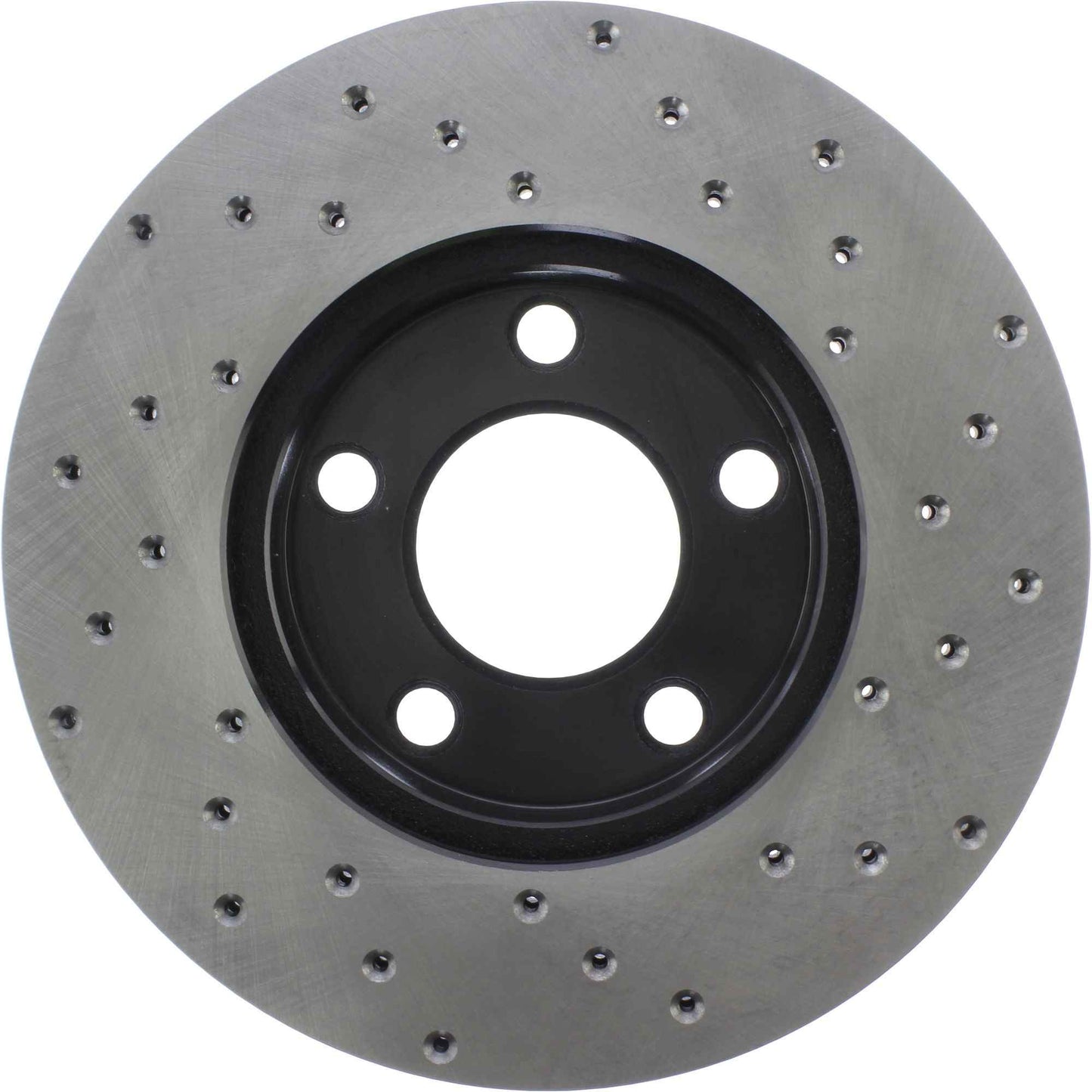 StopTech Sport Cross Drilled Brake Rotor; Front Right