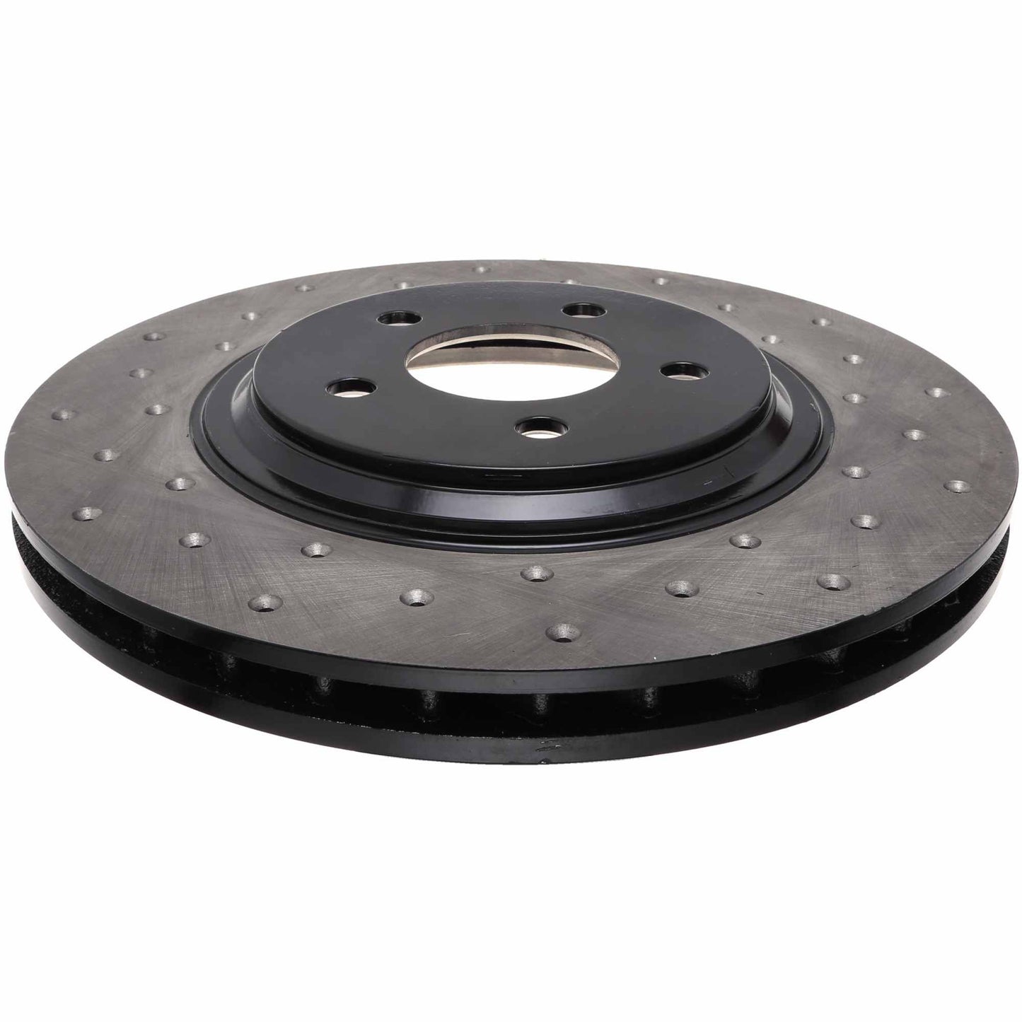 StopTech Sport Cryo Cross Drilled Brake Rotor; Front Right