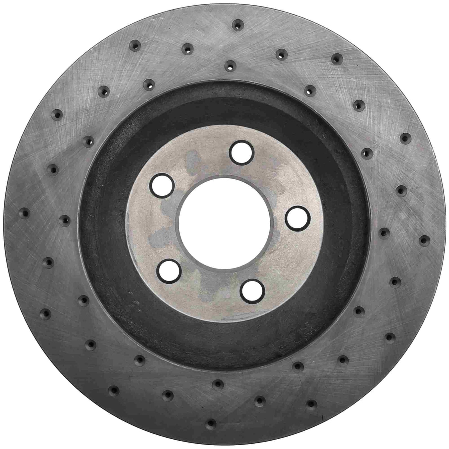 StopTech Sport Cryo Cross Drilled Brake Rotor; Front Right