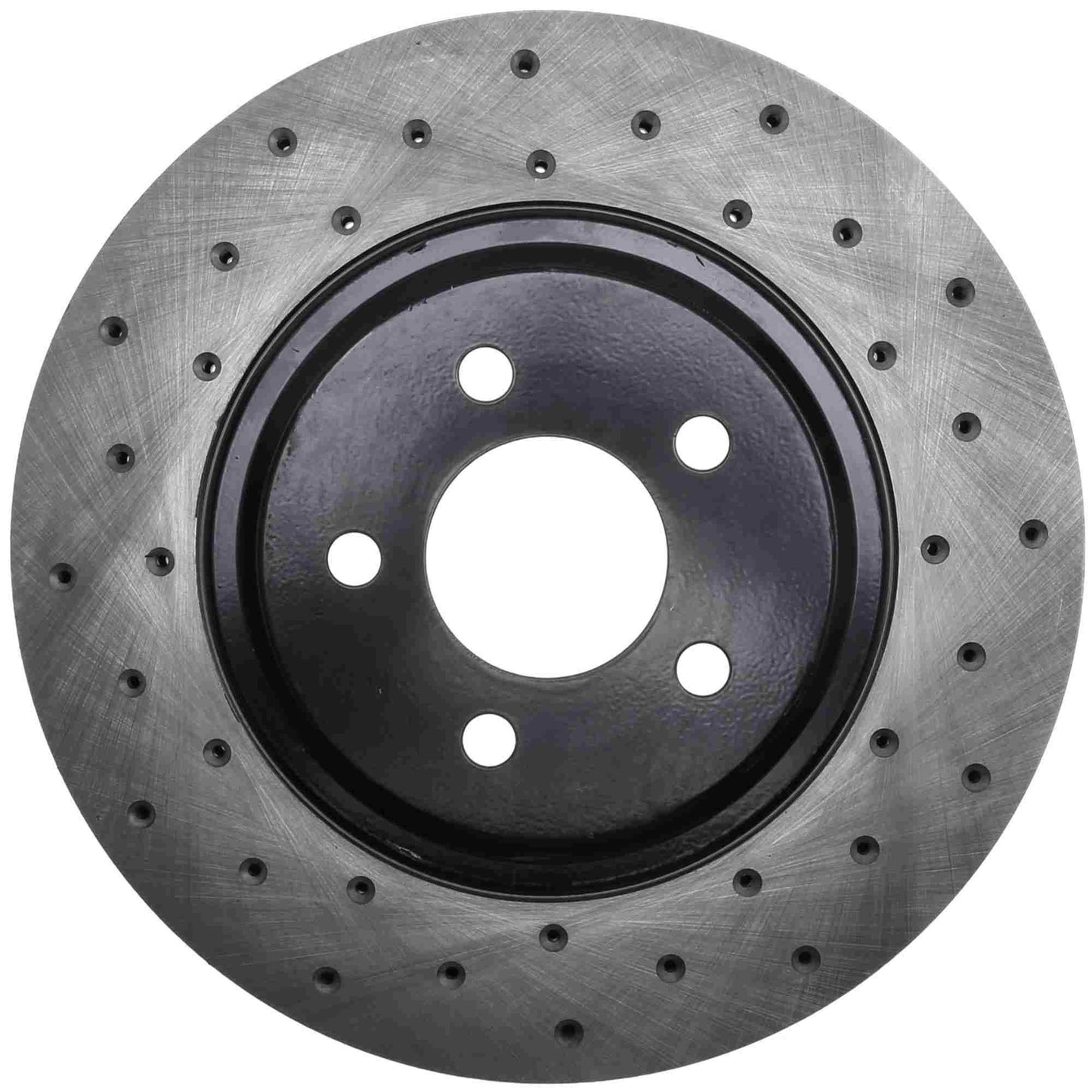 StopTech Sport Cryo Cross Drilled Brake Rotor; Front Right