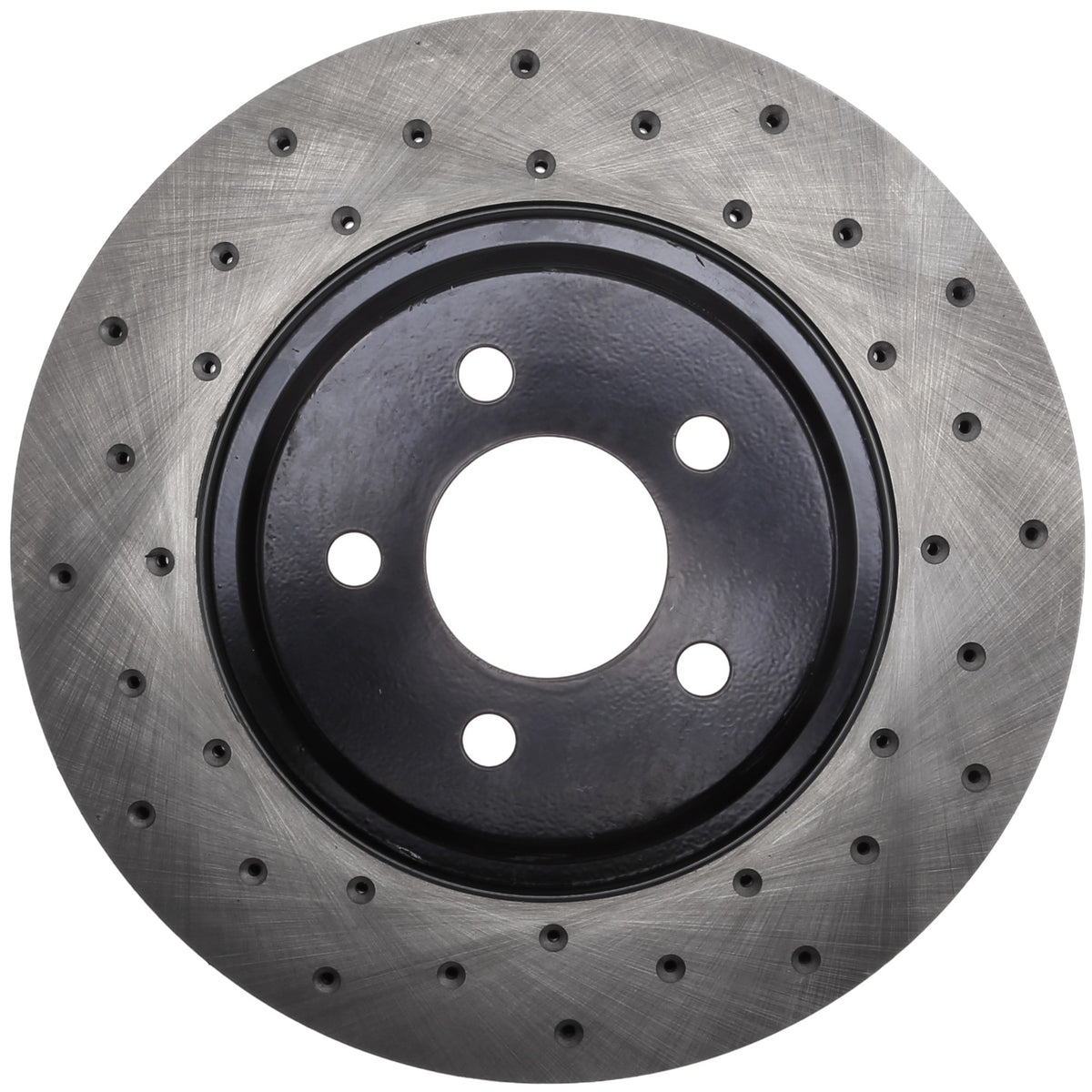 StopTech Sport Cryo Cross Drilled Brake Rotor; Front Right