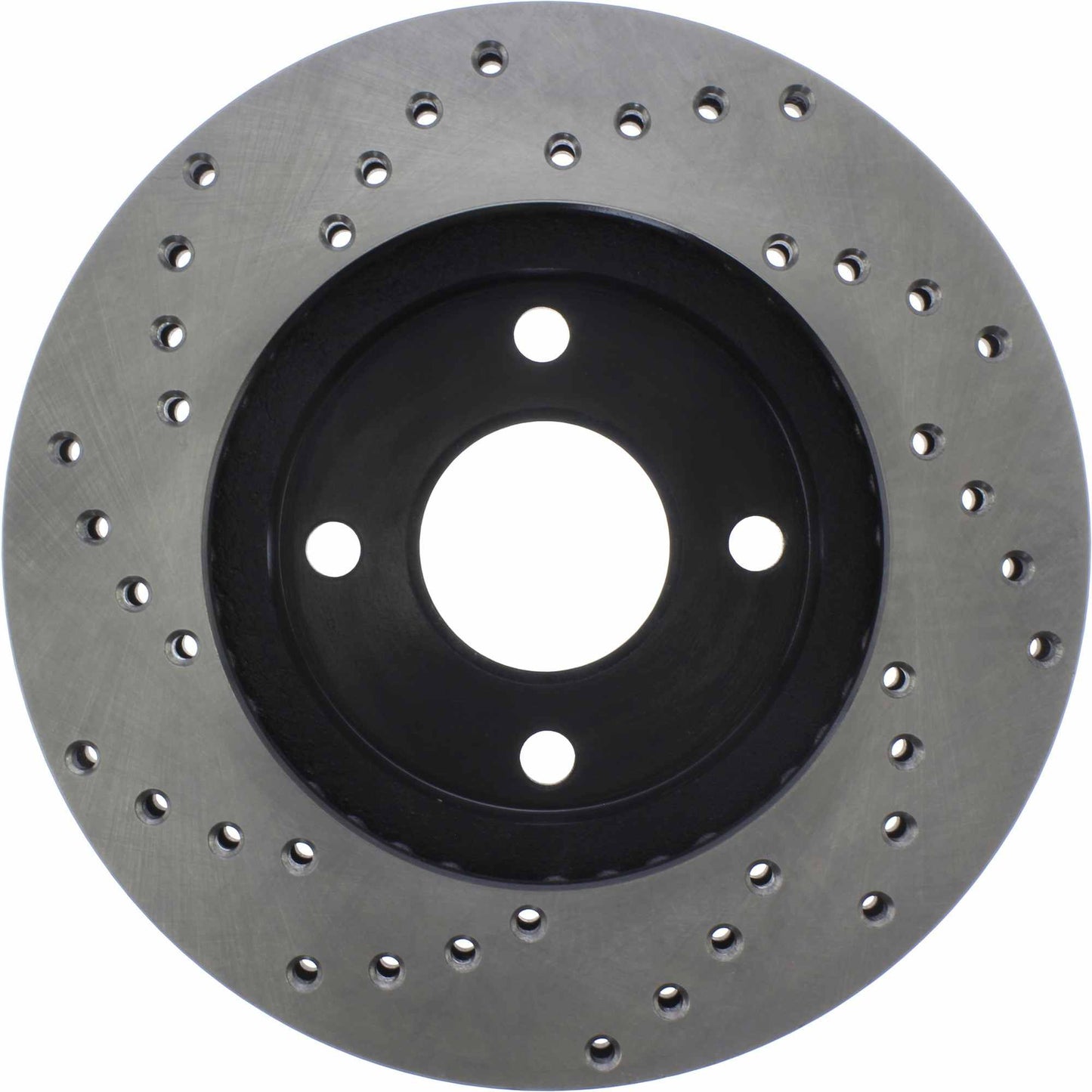 StopTech Sport Cryo Cross Drilled Brake Rotor; Front Left