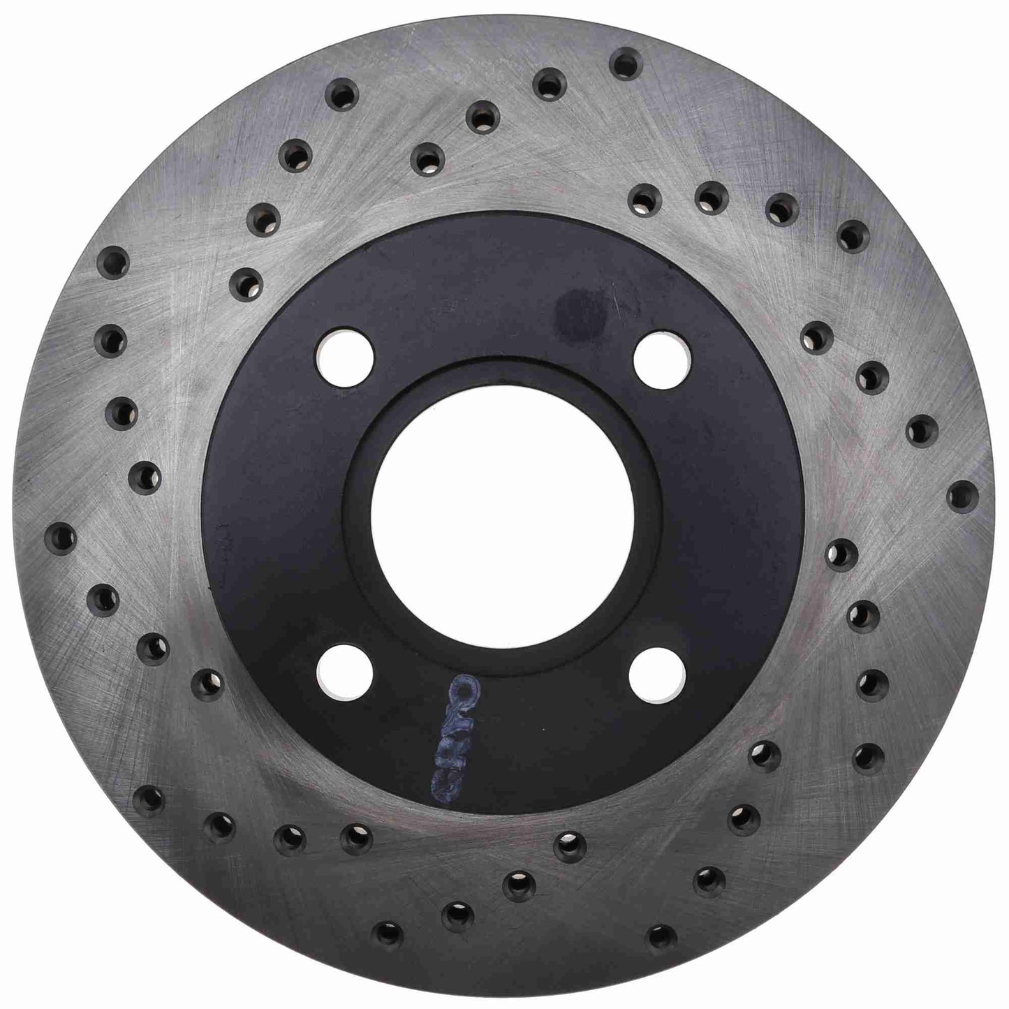StopTech Sport Cryo Cross Drilled Brake Rotor; Front Right