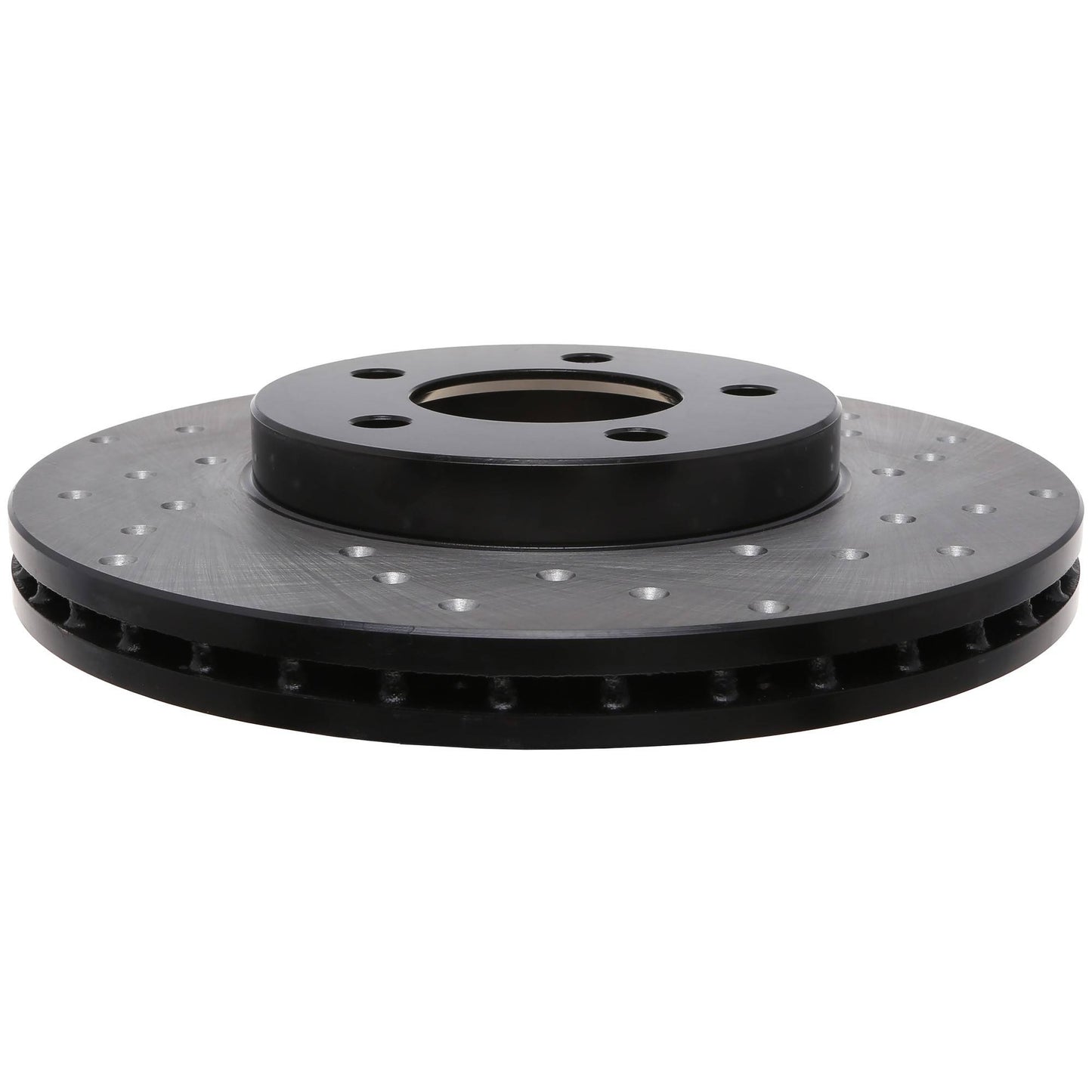 StopTech Sport Cross Drilled Brake Rotor; Front Right