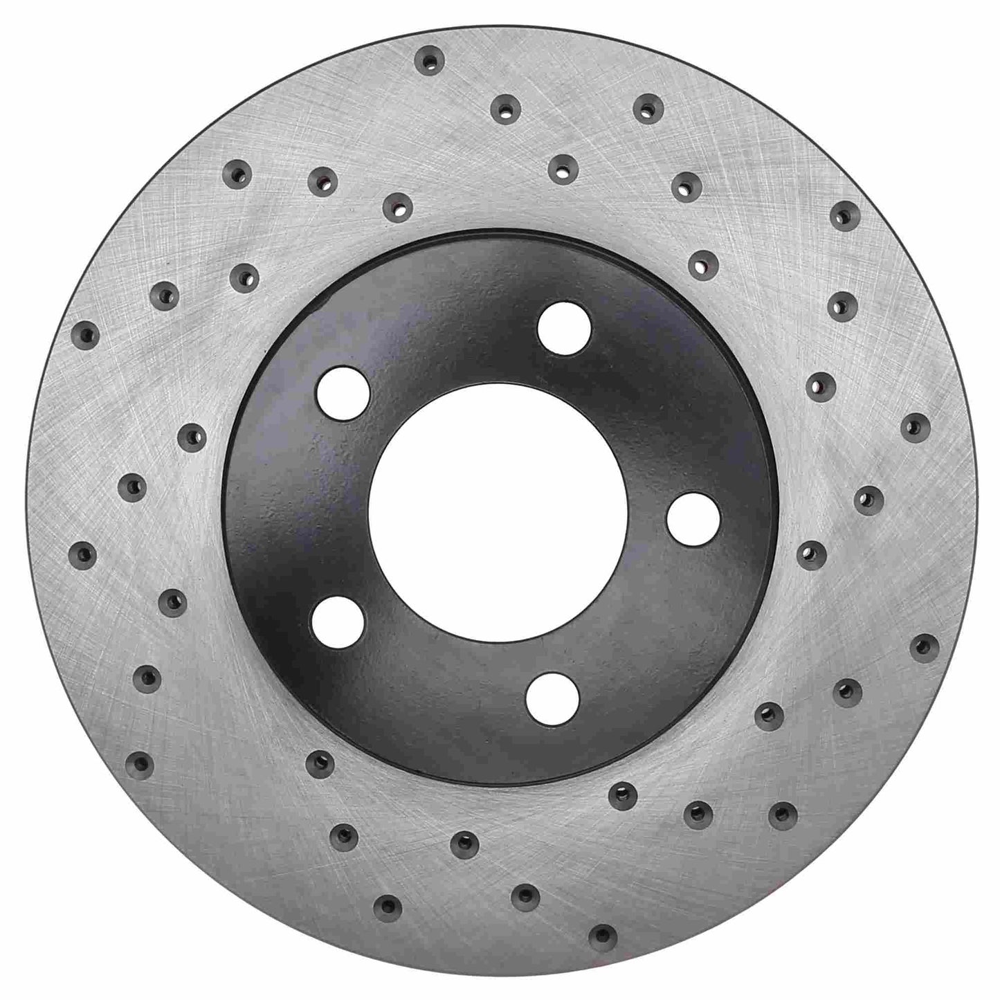 StopTech Sport Cross Drilled Brake Rotor; Front Right