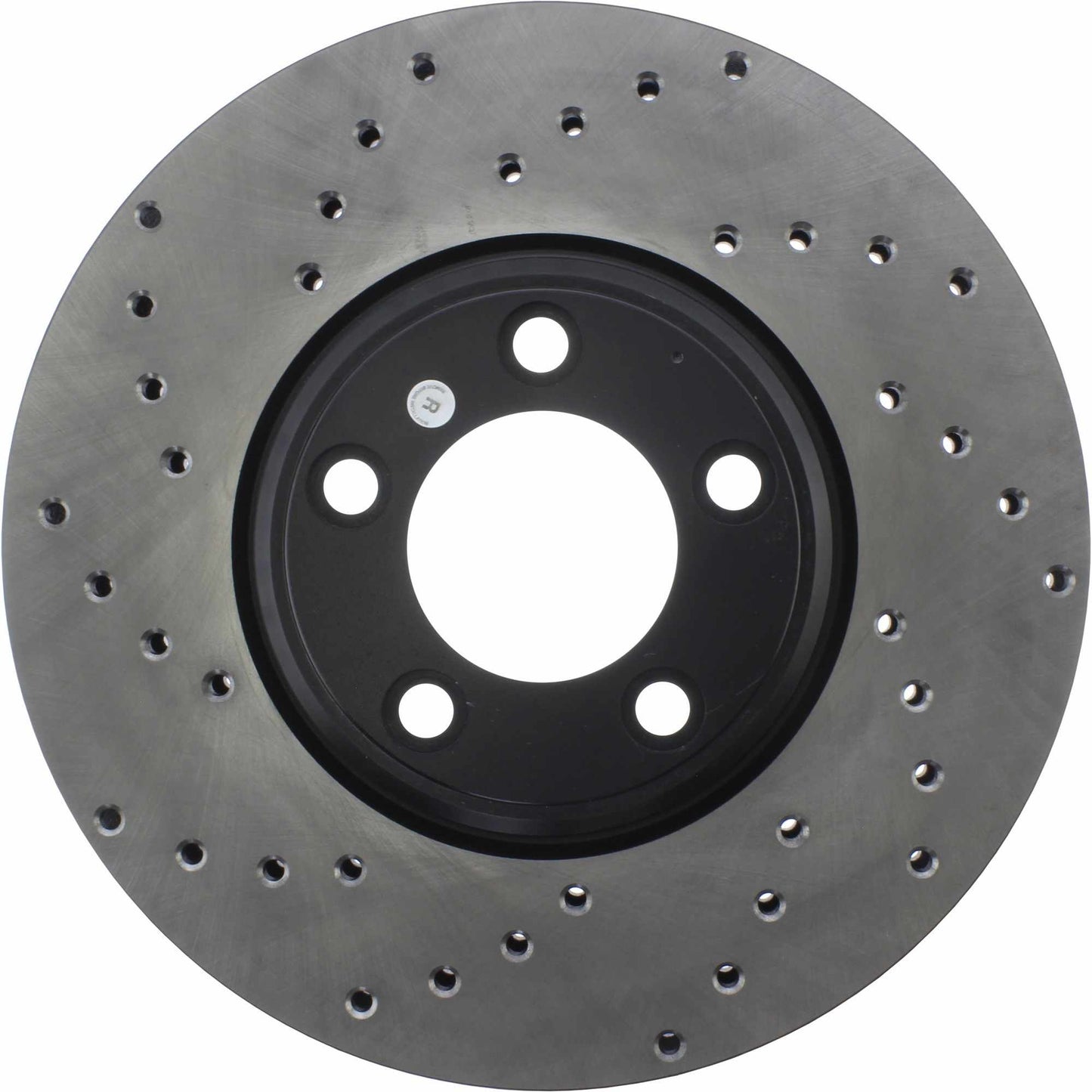 StopTech 02-05 Ford Thunderbird / 00-05 Jaguar S Type / 00-06 Lincoln LS Drilled Right Front Rotor 128.61060R
