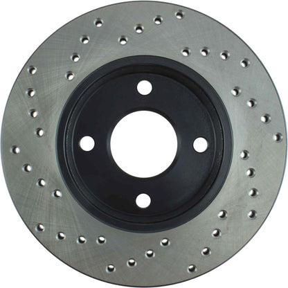 StopTech Drilled Sport Brake Rotor 128.61061L