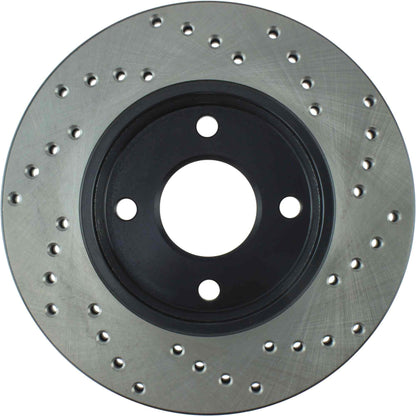 StopTech Drilled Sport Brake Rotor 128.61061R