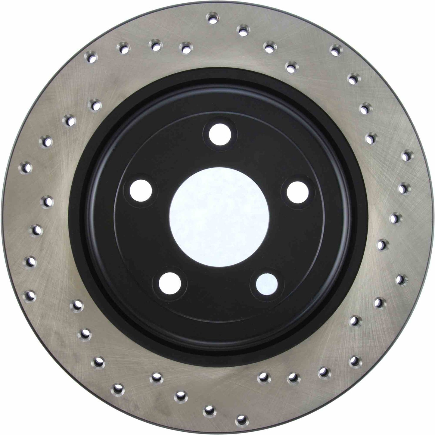 StopTech 02-05 Ford Thunderbird / 00-05 Jaguar S Type / 00-06 Lincoln LS Drilled Left Rear Rotor 128.61062L