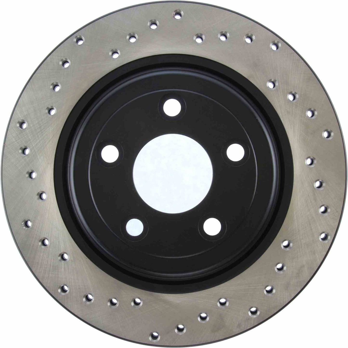 StopTech 02-05 Ford Thunderbird / 00-05 Jaguar S Type / 00-06 Lincoln LS Drilled Right Rear Rotor 128.61062R