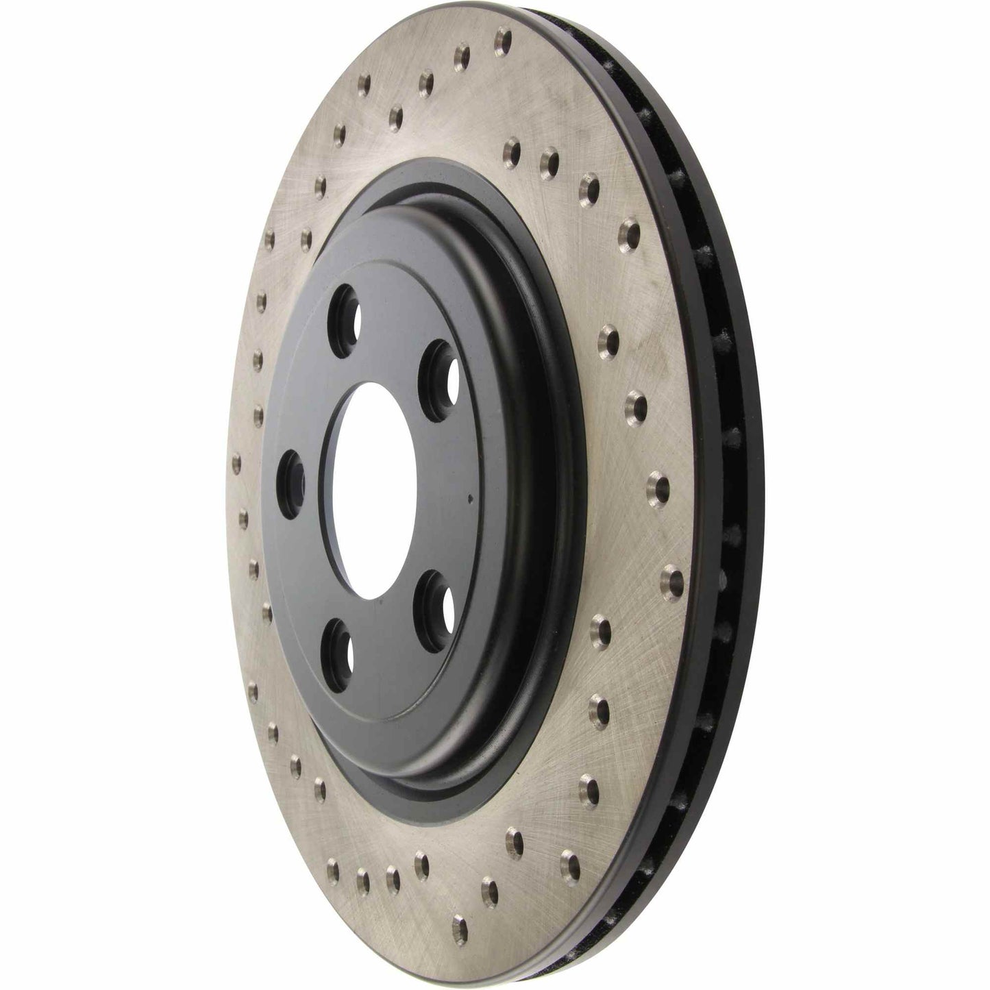 StopTech 02-05 Ford Thunderbird / 00-05 Jaguar S Type / 00-06 Lincoln LS Drilled Right Rear Rotor 128.61062R