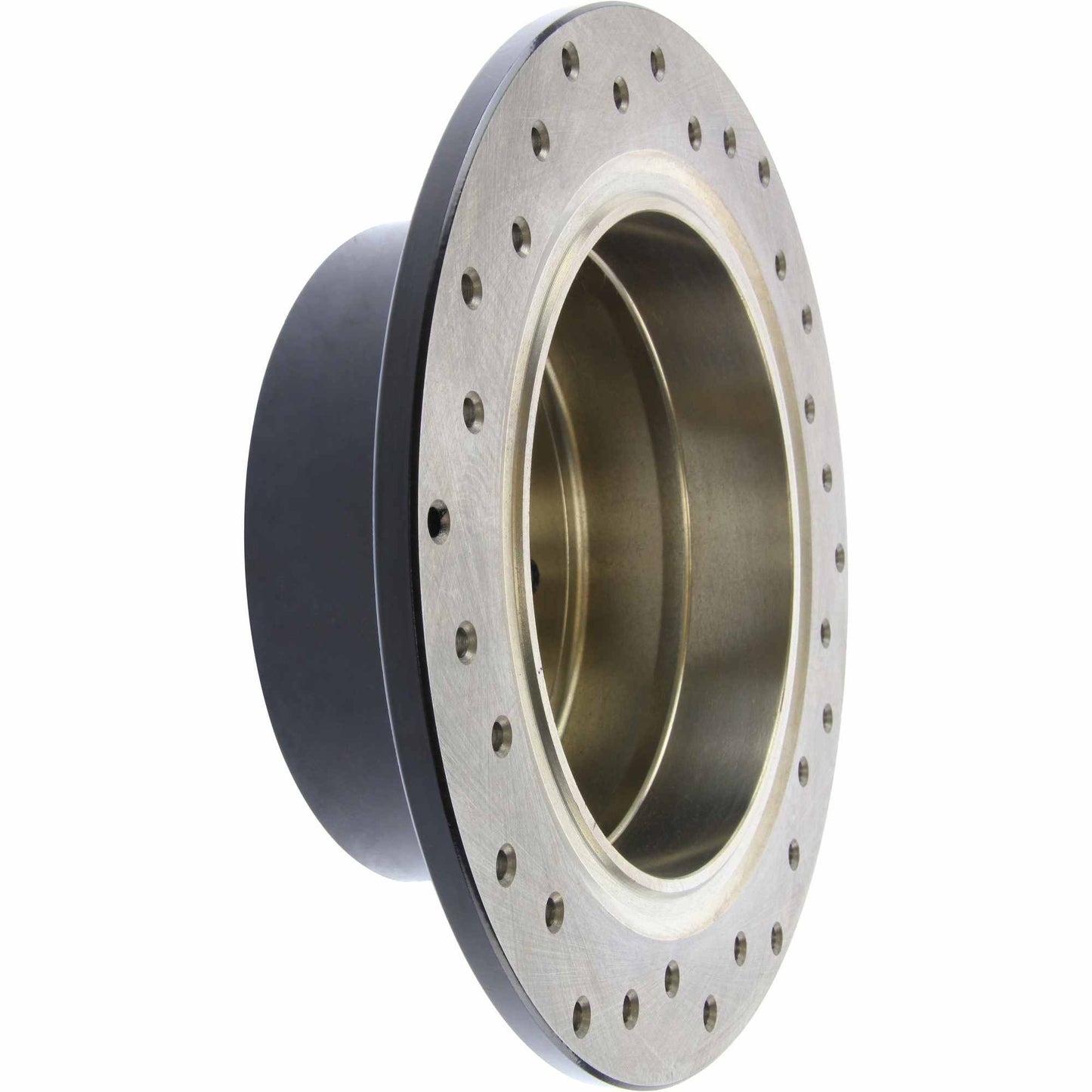StopTech Sport Cross Drilled Brake Rotor; Rear Left
