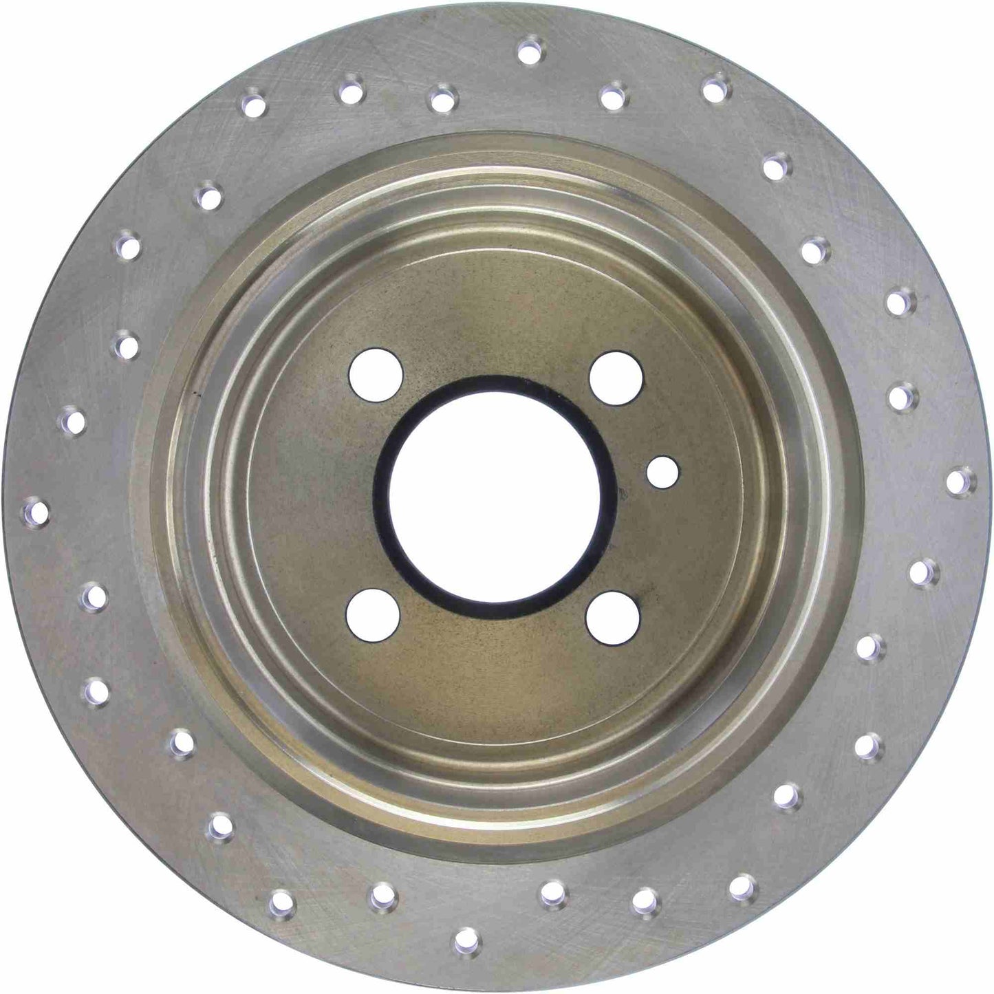 StopTech Sport Cross Drilled Brake Rotor - Rear Left 128.61066R