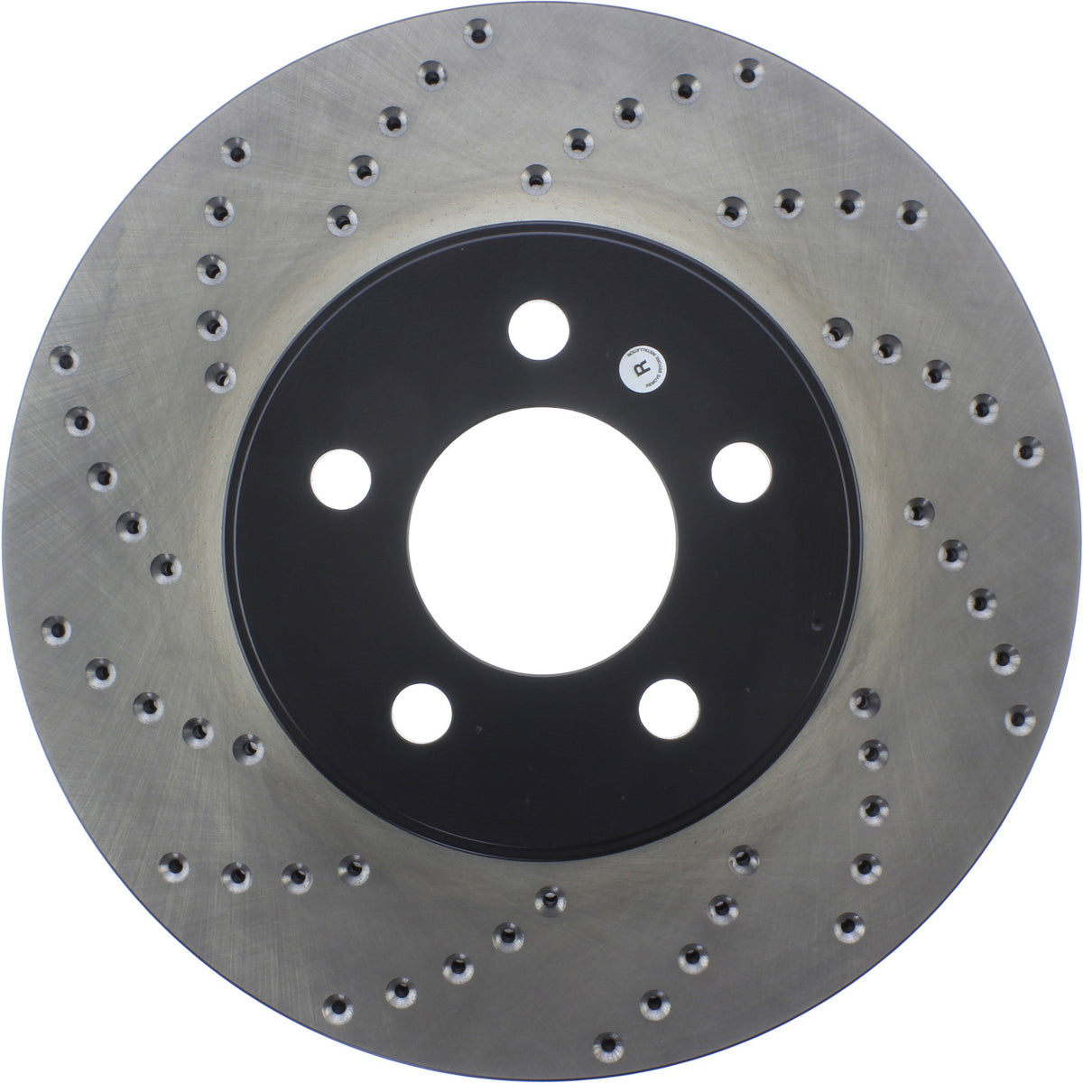 StopTech Sport Cryo Cross Drilled Brake Rotor; Front Right