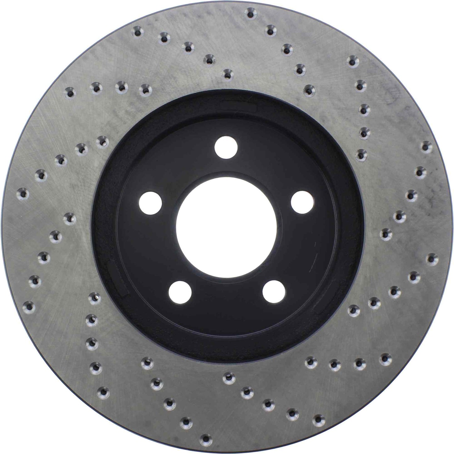 StopTech Sport Cross Drilled Brake Rotor; Front Right