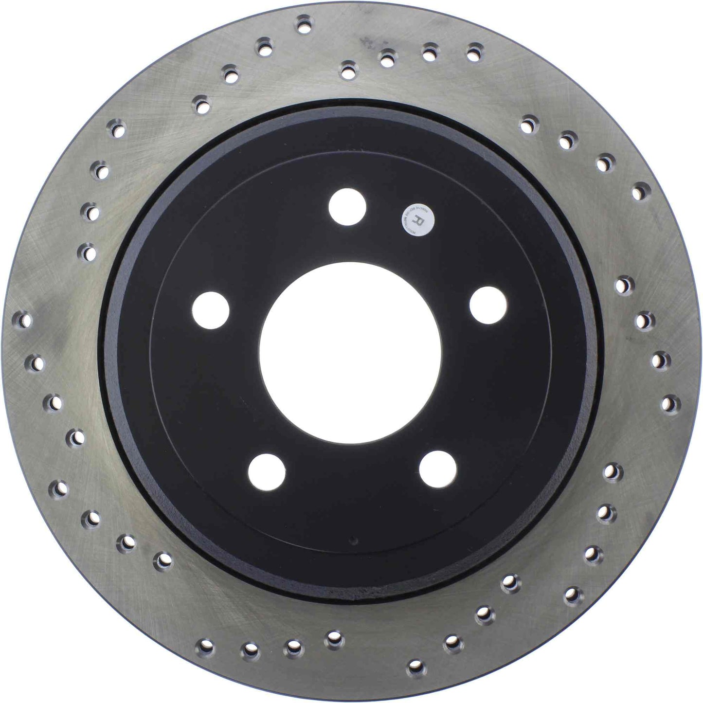 StopTech Sport Cryo Cross Drilled Brake Rotor; Rear Right