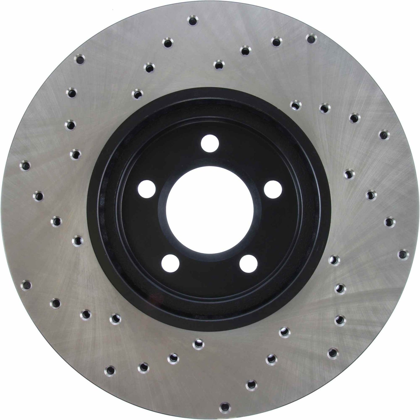 StopTech Sport Cryo Cross Drilled Brake Rotor; Front Left