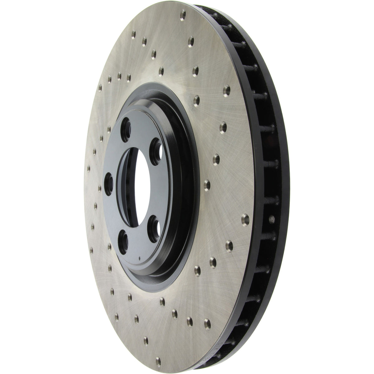 StopTech Sport Cryo Cross Drilled Brake Rotor; Front Left