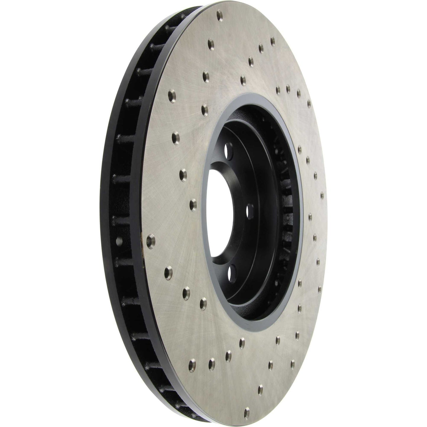 StopTech Sport Cryo Cross Drilled Brake Rotor; Front Left
