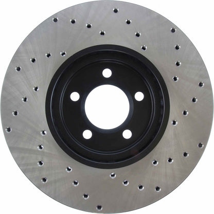 StopTech Drilled Sport Brake Rotor 128.61077R