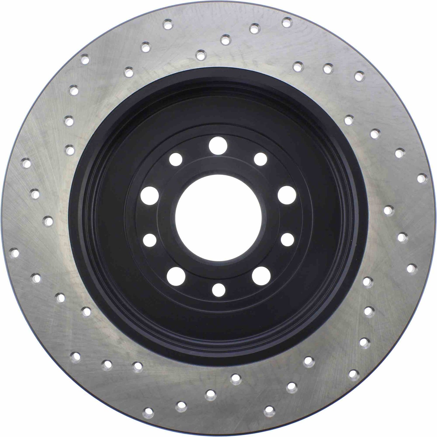 StopTech Sport Cryo Cross Drilled Brake Rotor; Rear Left