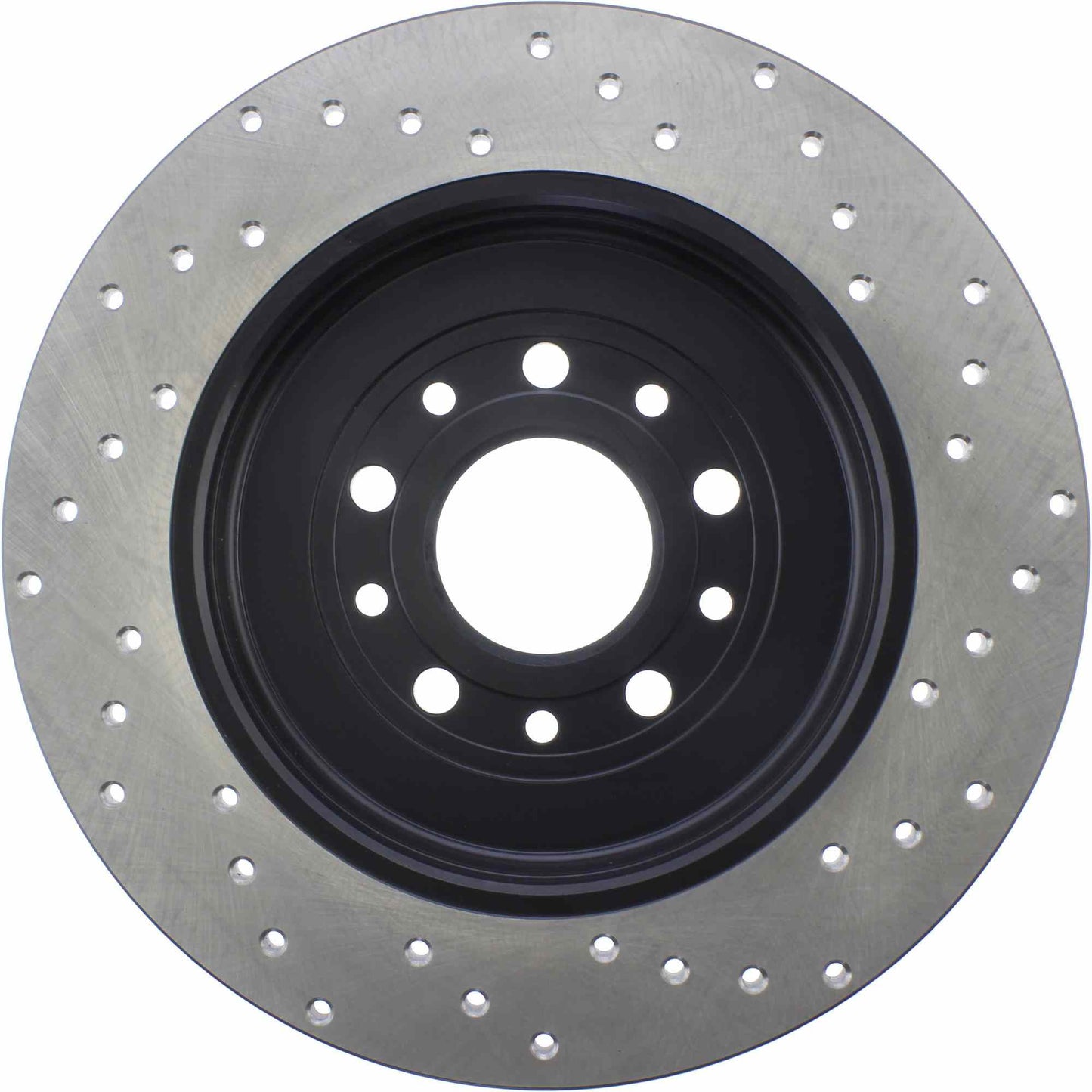 StopTech Sport Cryo Cross Drilled Brake Rotor; Rear Right