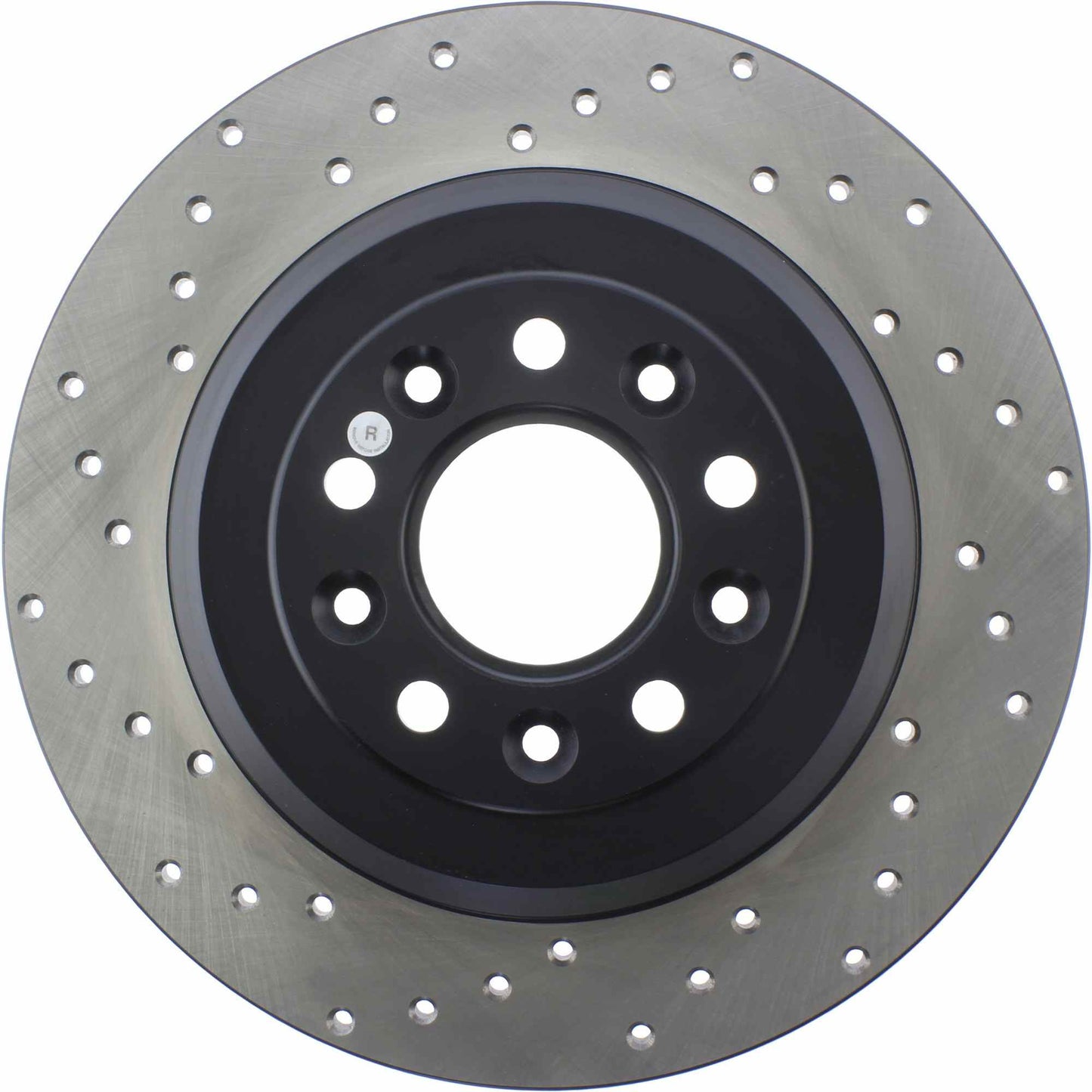 StopTech Sport Cryo Cross Drilled Brake Rotor; Rear Right