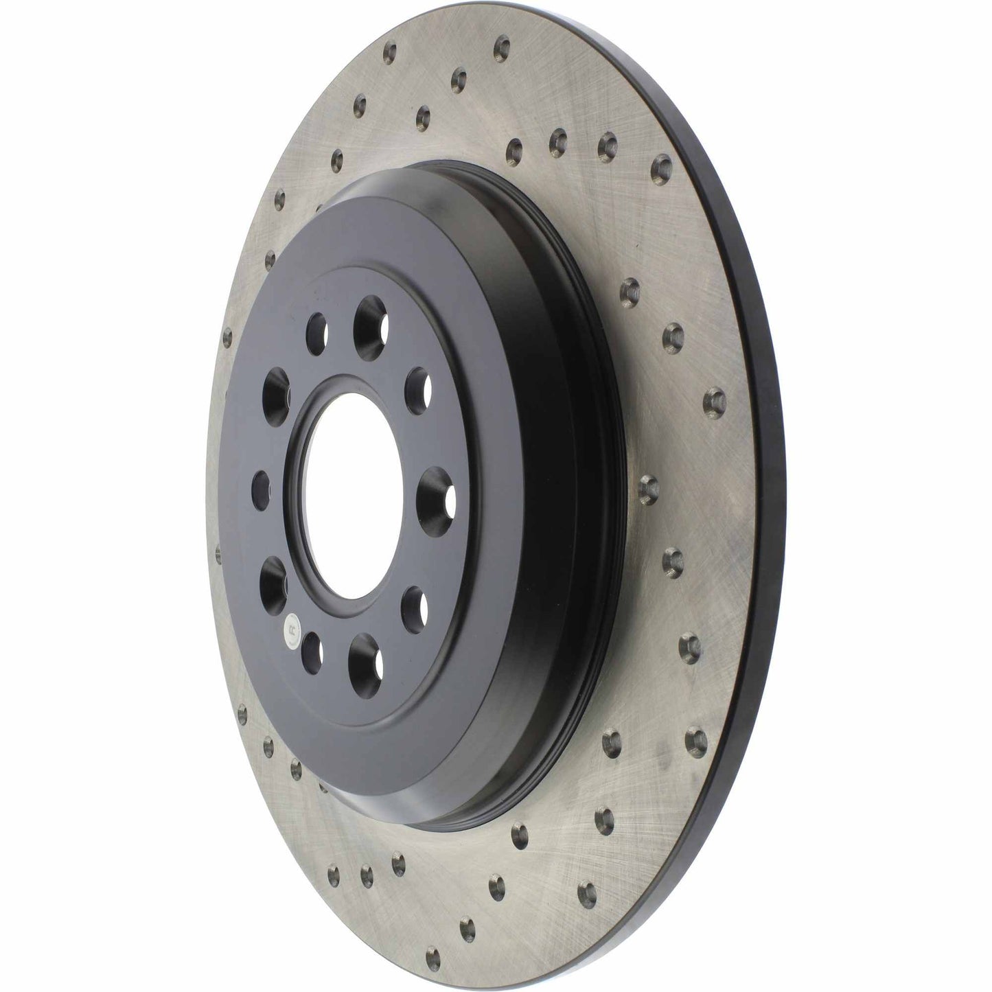StopTech Sport Cryo Cross Drilled Brake Rotor; Rear Right