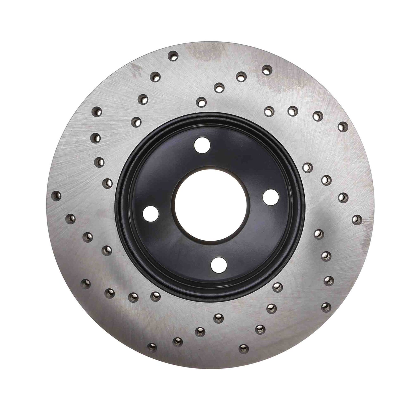 StopTech Sport Cryo Cross Drilled Brake Rotor; Front Left