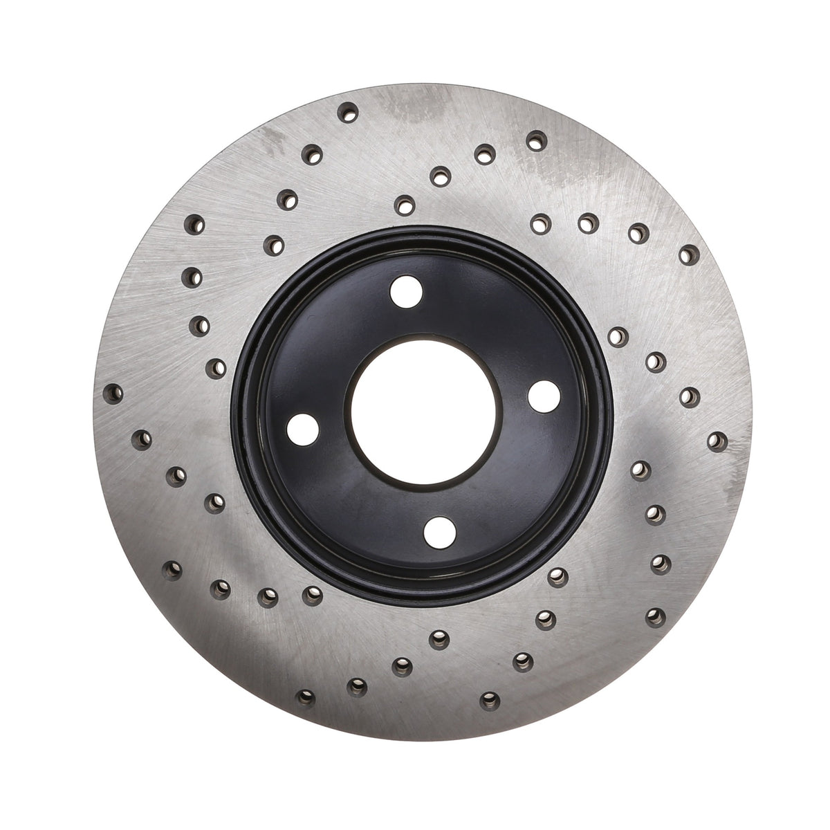 StopTech Sport Cryo Cross Drilled Brake Rotor; Front Left
