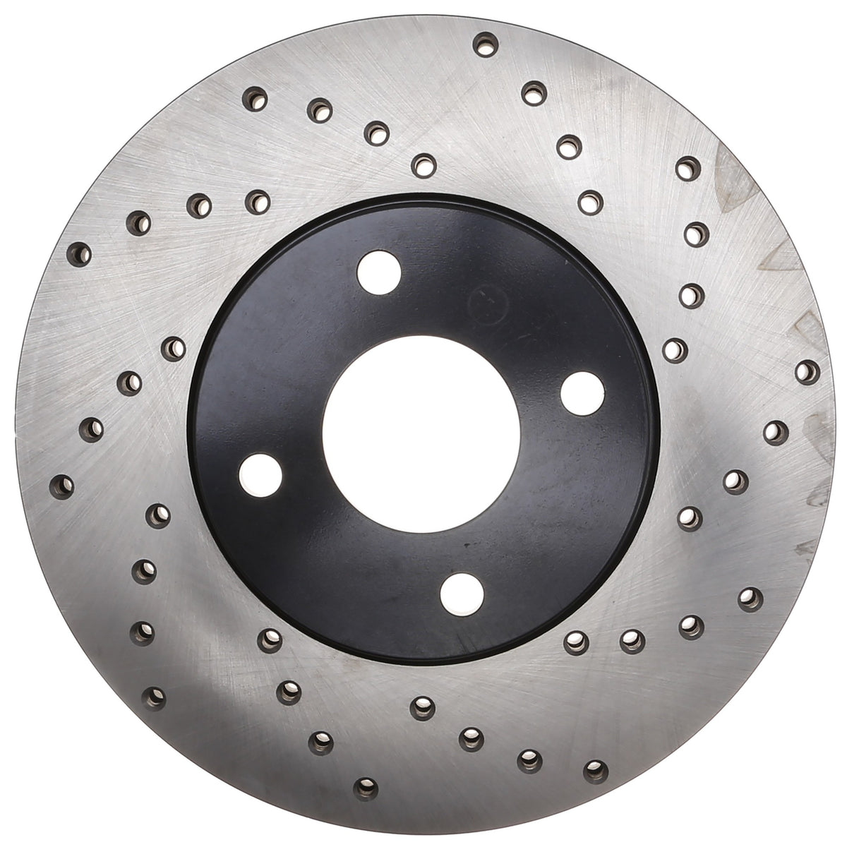 StopTech Sport Cryo Cross Drilled Brake Rotor; Front Left