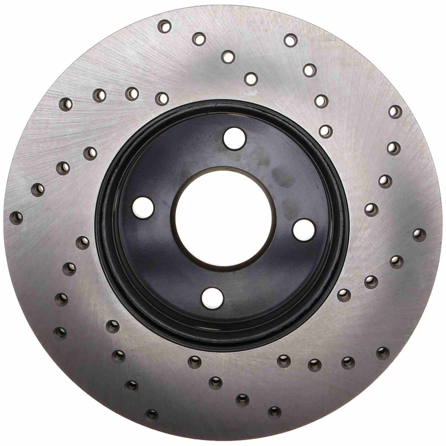 StopTech Sport Cryo Cross Drilled Brake Rotor; Front Right