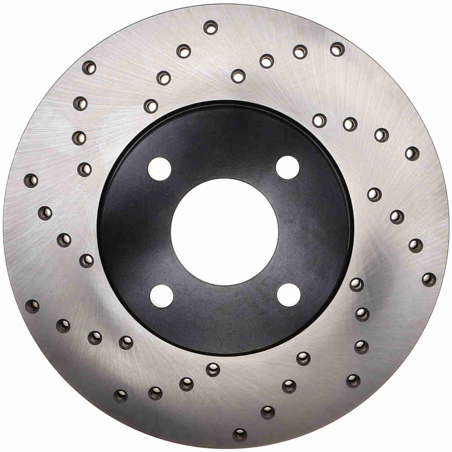 StopTech Sport Cryo Cross Drilled Brake Rotor; Front Right