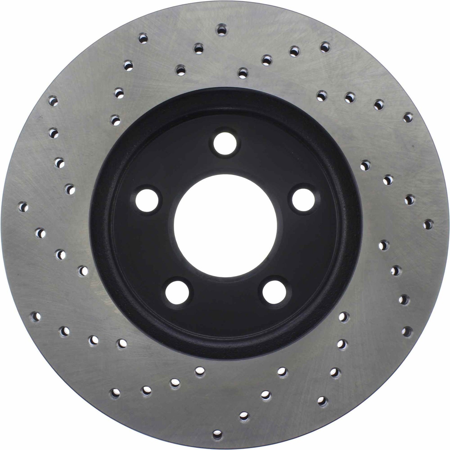 StopTech Sport Cryo Cross Drilled Brake Rotor; Front Left