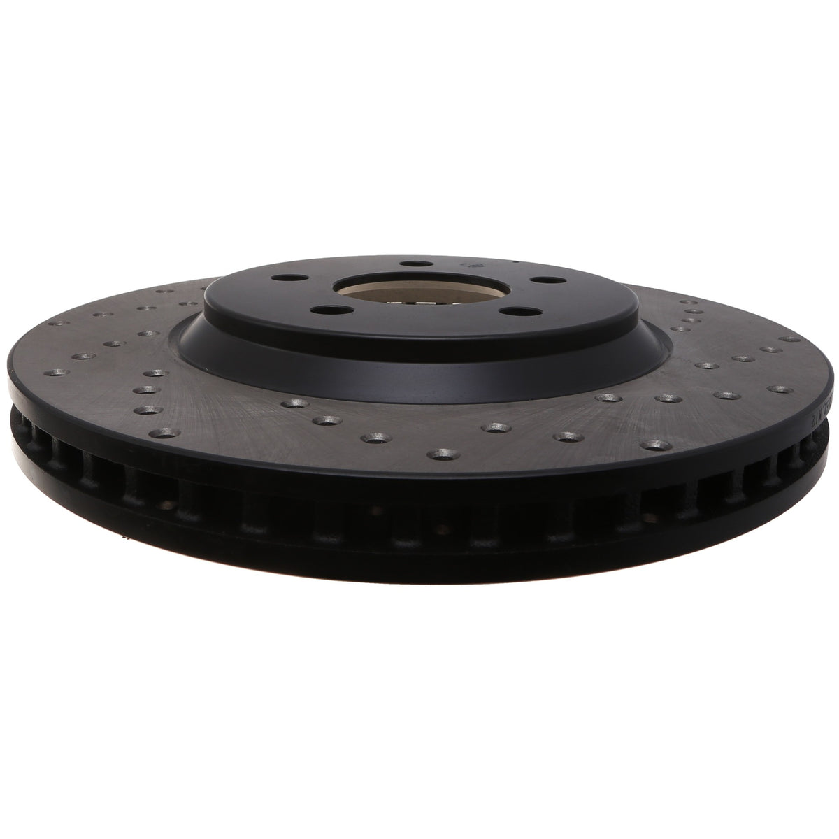 StopTech Sport Cryo Cross Drilled Brake Rotor; Front Left